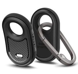 Spigen Rugged Armor Dėklas Samsung Galaxy Smarttag 2 - Matinės Juodos Spalvos