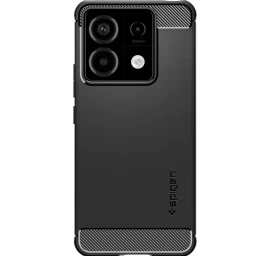 spigen Rugged Armor Dėklas, Skirtas xiaomi Redmi Note 13 Pro 5g / Poco X6 5g - Matinės Juodos Spalvos spigen Rugged Armor Dėklas, Skirtas xiaomi Redmi Note 13 Pro 5g / Poco X6 5g - Matinės Juodos Spalvos