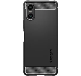 Spigen Rugged Armor Dėklas Sony Xperia 10 Vi - Matinės Juodos Spalvos