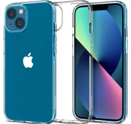 spigen Skystųjų Kristalų Dėklas iphone 13 - Skaidrus
