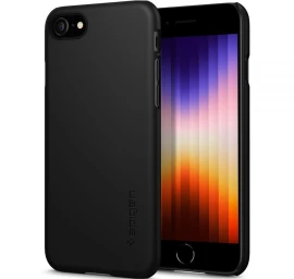 spigen Thin Fit Dėklas iphone 7 / 8 / Se 2020 / 2022 - Juodas