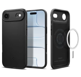 spigen Thin Fit Magsafe Iphone 17 Air Apsauginis Dėklas - Juodas