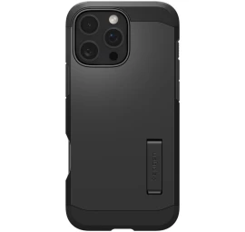 Spigen Tough Armor Magsafe Dėklas Su Stovu Iphone 16 Pro - Juodas