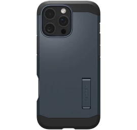 Spigen Tough Armor Magsafe Dėklas Su Stovu Iphone 16 Pro - Tamsiai Pilkas