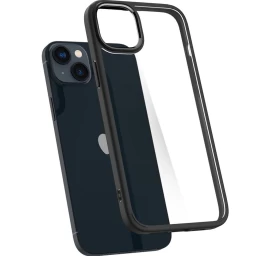 spigen Ultra Hybrid Dėklas iphone 14 - Matinės Juodos Spalvos