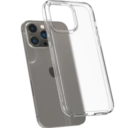 spigen Ultra Hybrid Dėklas iphone 14 Pro - Matinis Permatomas