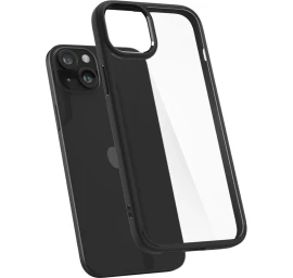 spigen Ultra Hybrid Dėklas iphone 15 - Matinės Juodos Spalvos