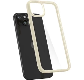 spigen Ultra Hybrid Dėklas iphone 15 Plus - Smėlio Spalvos