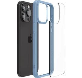spigen Ultra Hybrid Dėklas iphone 15 Pro Max - šviesiai Mėlynas