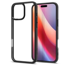 spigen Ultra Hybrid Dėklas iphone 16 Pro - Matinės Juodos Spalvos