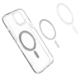 spigen Ultra Hybrid Mag Dėklas Su magsafe, Skirtas iphone 15 Plus - Juodas