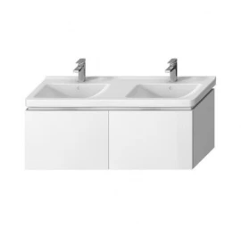 Spintelė dvigubam praustuvui Jiko Cubito 130 cm, balta H40J4274015001