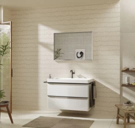 Spintelė Hansgrohe Xelu Q 98x47,5 cm, balta blizgi, 54031670