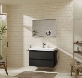 Spintelė Hansgrohe Xelu Q 98x47,5 cm, matinė pilka, 54032670
