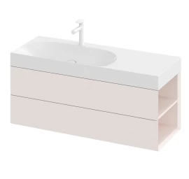 Spintelė po praustuvu Ravak SD Lite 120 D Alabaster Pink X000001896