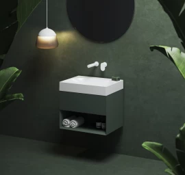 Spintelė po praustuvu Ravak SD Lite 60 Grey Green X000001858