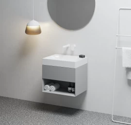 Spintelė po praustuvu Ravak SD Lite 60 Smoke Grey X000001859