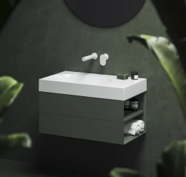 Spintelė po praustuvu Ravak SD Lite 80 D Grey Green X000001888