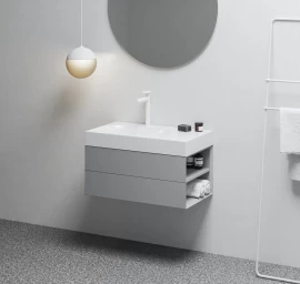Spintelė po praustuvu Ravak SD Lite 80 D Smoke Grey X000001889