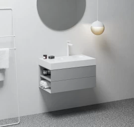 Spintelė po praustuvu Ravak SD Lite 80 K Smoke Grey X000001877