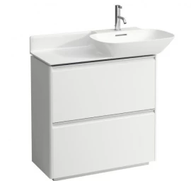 Spintelė praustuvui Laufen Base 77 cm, balta blizgi H4030021102611