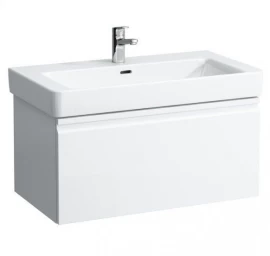 Spintelė praustuvui Laufen Pro S 100 cm, balta blizgi H4835510964751