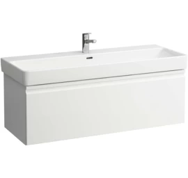 Spintelė praustuvui Laufen Pro S 116 cm, balta matinė H4835610964631