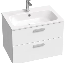 Spintelė praustuvui Ravak Chrome SD 700 balta/balta chromuota rankenėlė X000001773