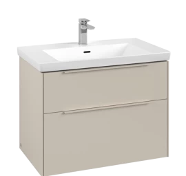 Spintelė praustuvui SUBWAY 3.0, 772x576x478 mm, su 2 stalčiais, Cashmere Grey C57402VN