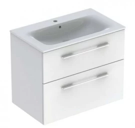 Spintelė su praustuvu Geberit Selnova SQ 60 cm, lava sp, 501237001