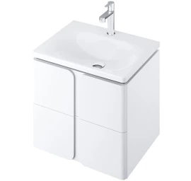 Spintelė su praustuvu Ravak SD Balance 50 cm, balta/balta X000001364