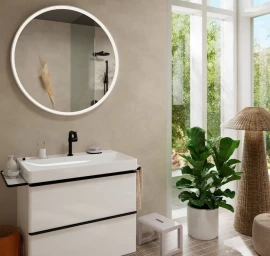 Spintelės korpusas Hansgrohe Xelu Q 78x47,5 cm, balta blizgi, 54027670
