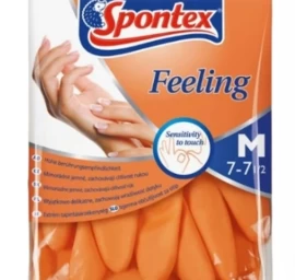 Spontex, Feeling, Guminės Pirštinės, M Dydis, 1 Pora (vokietijos Produktai).