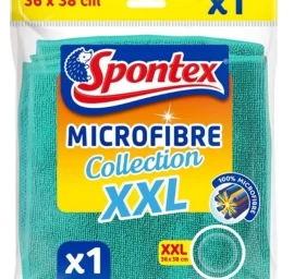 Spontex Microfibre Economic, Mikropluošto šluostės, 2 Vnt. Pakuotė (vokietijos Produktas).