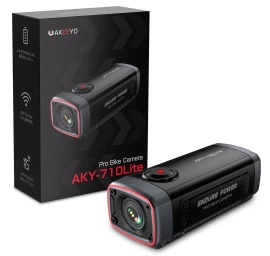 Sportinė Vaizdo Kamera, Montuojama Ant Dviračio Vairo, „710 Lite 1080p“ – Juoda