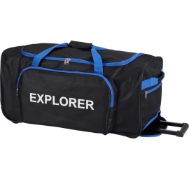 Sportinis Kelioninis Krepšys Su Ratukais Proworld Juodas / Mėlynas