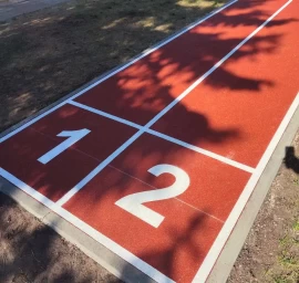 Sporto aikštelių žaidybinių linijų dažymas nuo