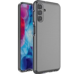 spring Case Gelinis Dėklas Su Spalvotu Rėmeliu, Skirtas samsung Galaxy A13 5g, Juodas