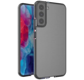 spring Case Gelinis Dėklas Su Spalvotu Rėmeliu, Skirtas samsung Galaxy S22+ (s22 Plus), Juodas spring Case Gelinis Dėklas Su Spalvotu Rėmeliu, Skirtas samsung Galaxy S22+ (s22 Plus), Juodas