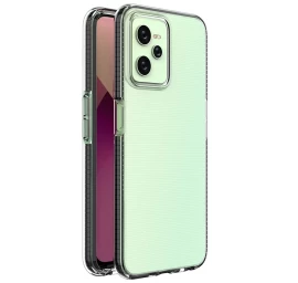 Spring Case Silikoninis Dangtelis Su Rėmeliu, Skirtas Realme C35, Juodas