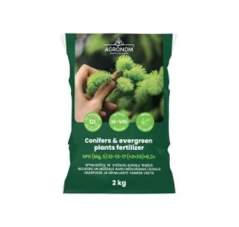 Spygliuočių ir visžalių augalų trąšos AGRONOM, 2 kg