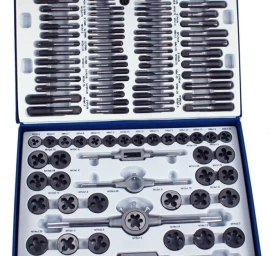 Sriegiklių ir sriegpjovių komplektas | M2 - M18 | 110 vnt. (ES-68110)