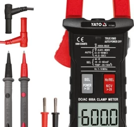 Srovės matavimo replės | automatinės | AC / DC 600A (YT-73093)