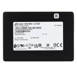 SSD Micron 5400 MAX 3.84TB SATA 2.5 MTFDDAK3T8TGB-1BC1ZABYYR (DWPD 3.4)