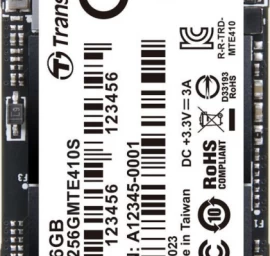 Ssd Transcend Ts256gmte410s (m.2 2242″ /256 Gb )
