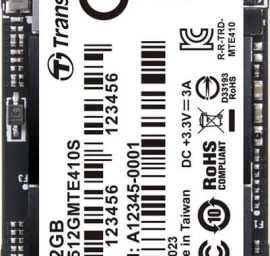 Ssd Transcend Ts512gmte410s (m.2 2242″ /512 Gb )
