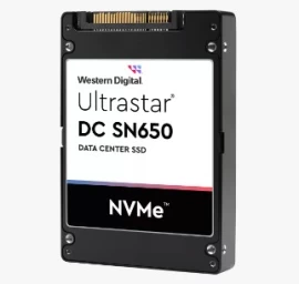 SSD Western Digital Ultrastar DC SN650 7.68TB U.3 NVMe PCIe 4.0 WUS5EA176ESP5E1 (1 DWPD) SE SSD Western Digital Ultrastar DC SN650 7.68TB U.3 NVMe PCIe 4.0 WUS5EA176ESP5E1 (1 DWPD) SE