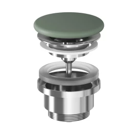 Stacionari praustuvo sifono galvutė Ravak Flat, Grey Green, X03070