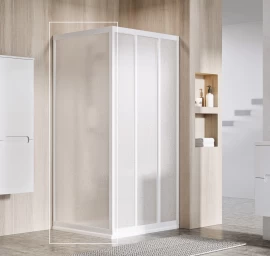 Stacionari sienelė Ravak Supernova APSS 75 198, balta+plastikas Pearl 940301R211
