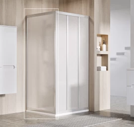 Stacionari sienelė Ravak Supernova APSS 75 198, satinas+plastikas Pearl 94030UR211